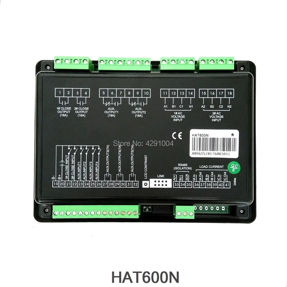 HAT600 HAT600N HAT600I HAT600NI SmartGen генсет абп контроллер для дизельного генератора