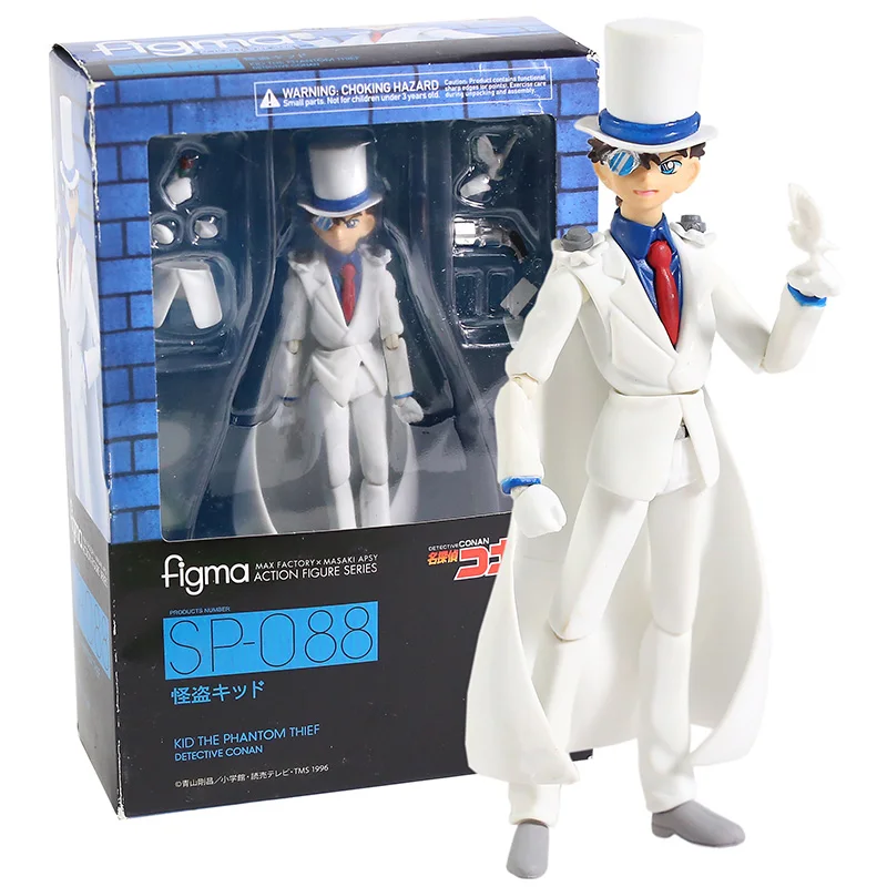 

Figma SP-088 Detective Conan Kid The Phantom Thief PVC Action Figure Collectible Model Toy