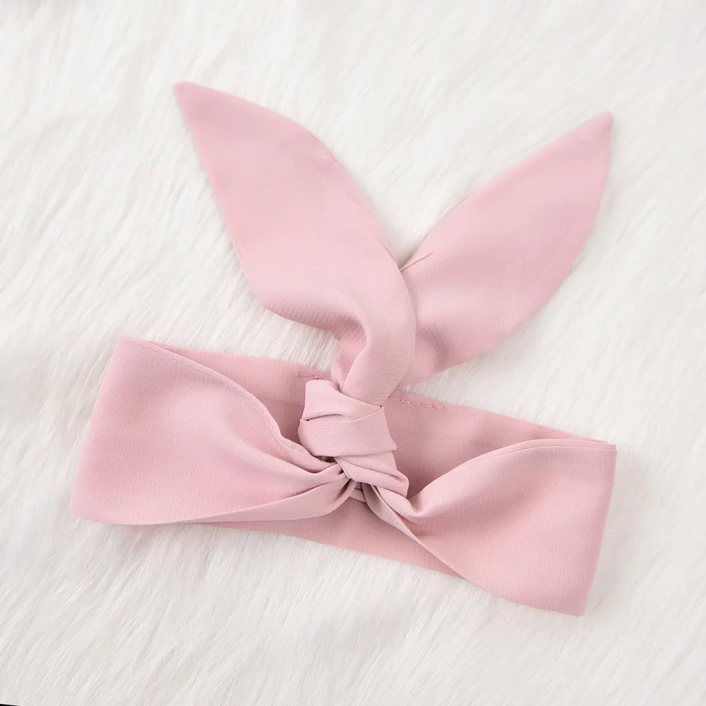 

Newborn Infant Baby Flare Sleeve Leopard Printed Jumpsuit Romper+Headbands