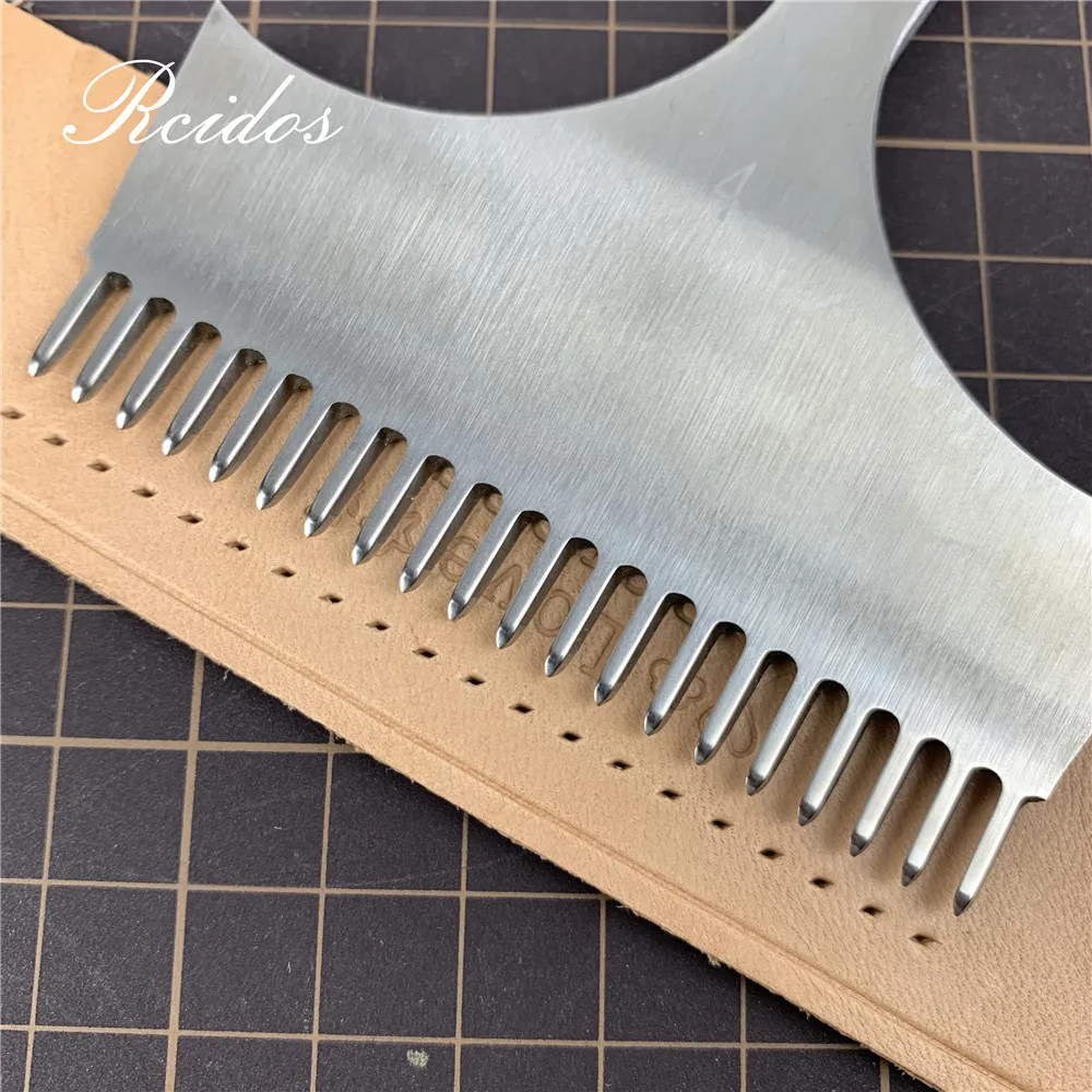 RCIDOS-perforadora de rombos Manual, de 20 dientes herramientas de perforaci&oacute;n, rombos, distancia: 4mm-4