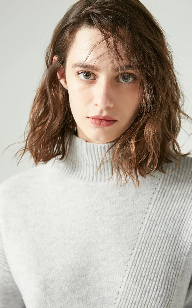 Vero Moda CoutureMade 92% овечьей шерсти с круглым вырезом и открытыми плечами | 318413608