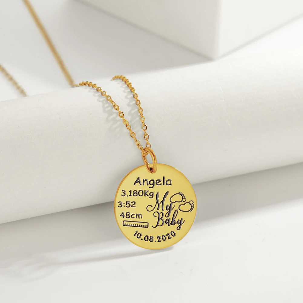 Подарочные ювелирные изделия из нержавеющей стали для женщин родителей мамы