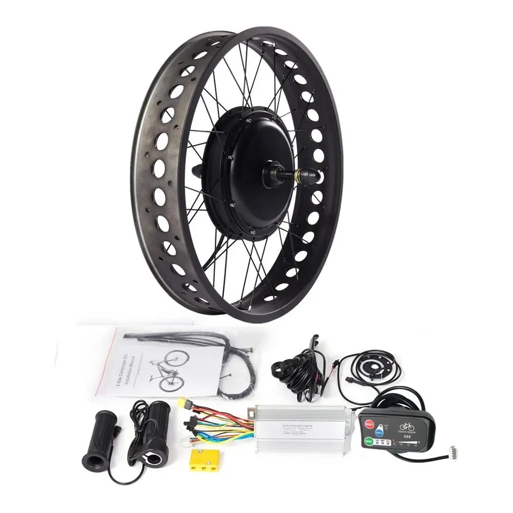 48V жира фара для электровелосипеда в Conversion Kit кгс 500/750/1000/1500W электрический Снежный