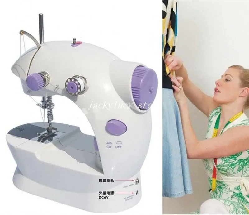 Розничная продажа электрическая мини швейная машина маленькая бытовая sartorially