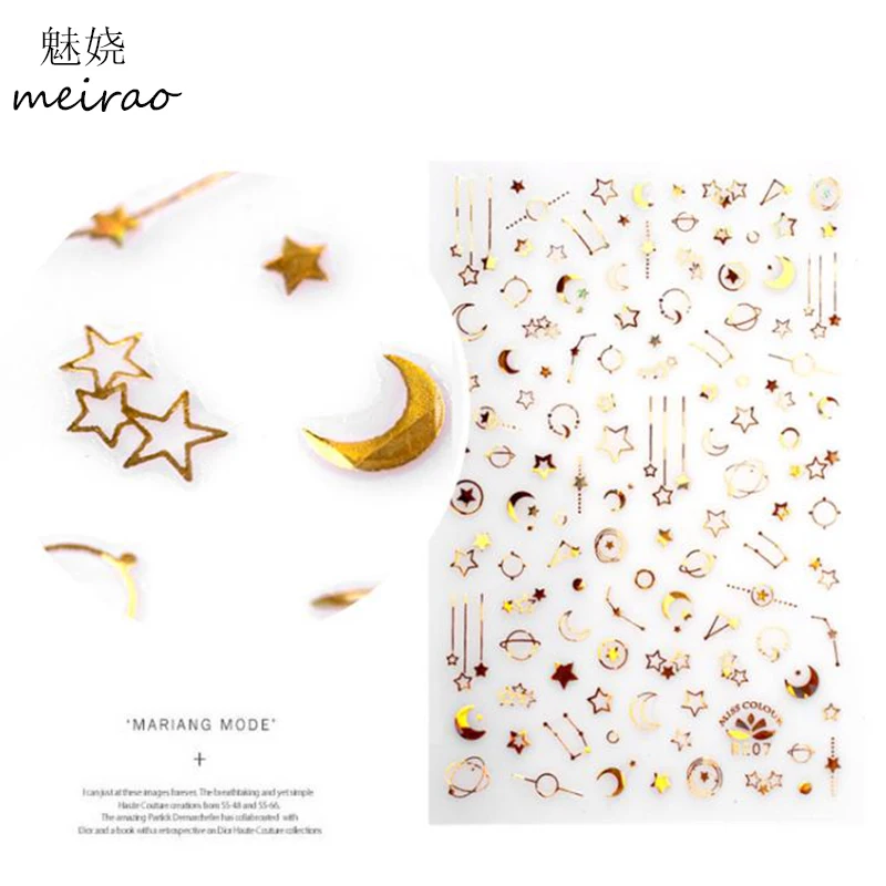 1 шт. декоративная наклейка для ногтей|Стикеры и наклейки| |