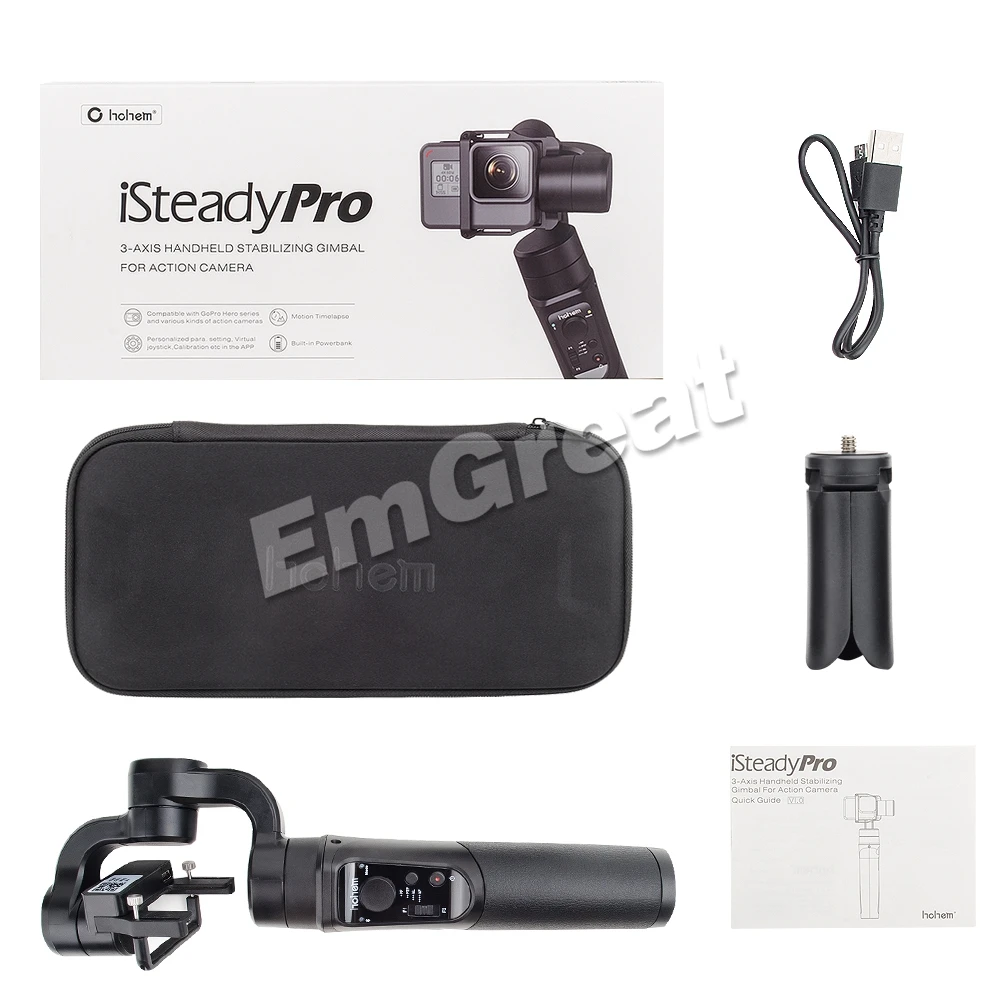 Hohem iSteady Pro 3 осевой ручной Gimble для Sony RX0 DJI Osmo Action Gopro Hero 7/6/5/4/3 SJCAM YI экшн