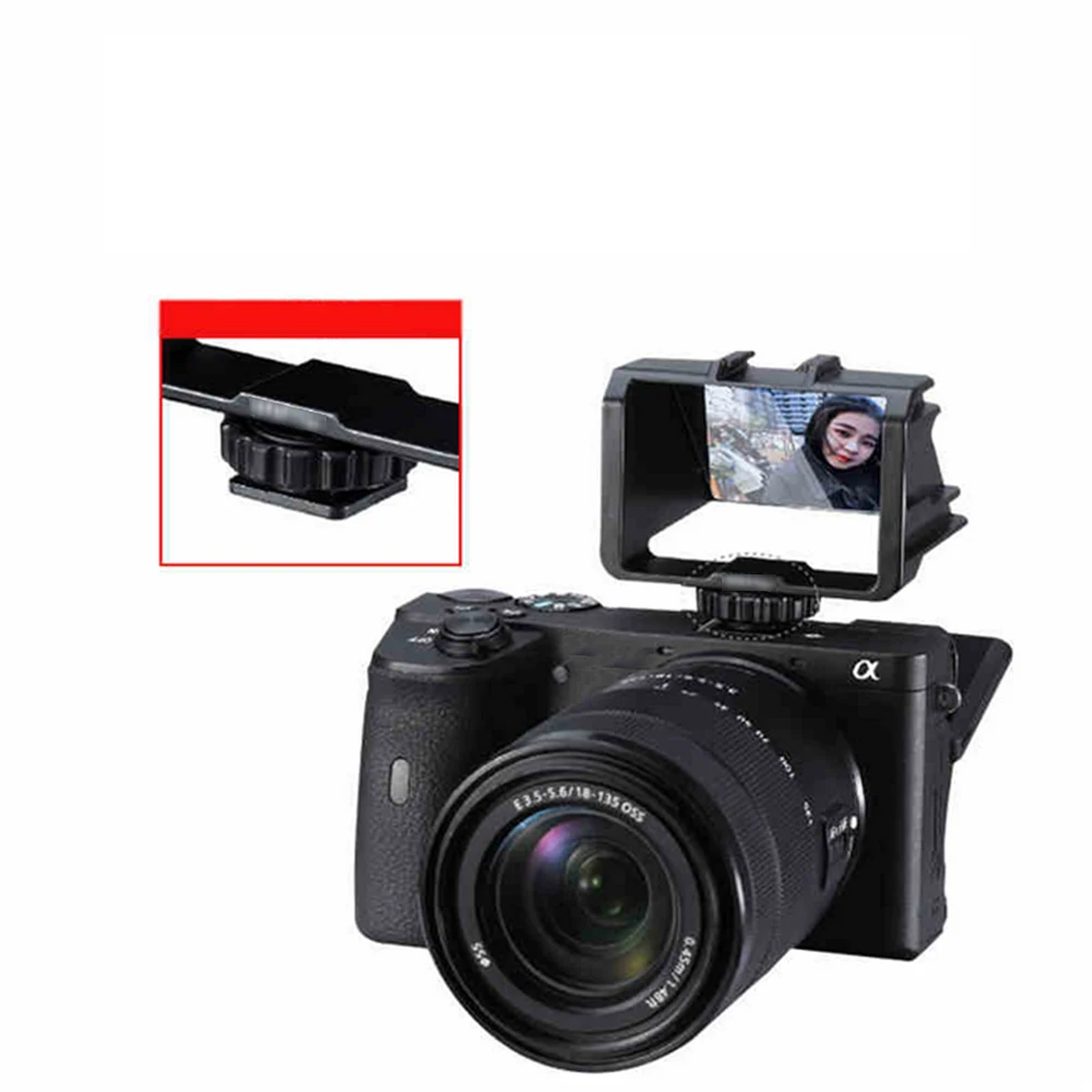 

Портативная камера Vlog Selfie Flip Screen Bracket Holder for Sony for Panasonic LUMIX GX85 видеосъемка реверсивное зеркальное крепление