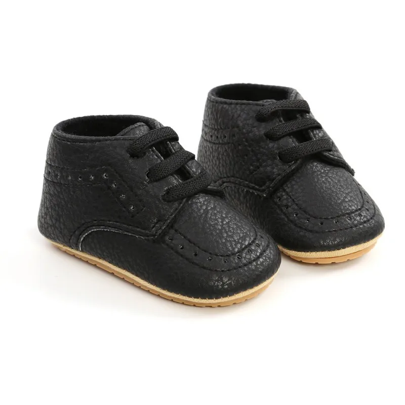 

Baby Casual Shoes Sneakers Boys Girls Fashion Lace-Up Walking Shoes Soft Sole Infant Non-Slip Canvas Shoes 0-18M