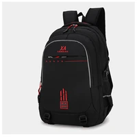 new casual mens backpack waterproof design oxford cloth material multi function large capacity outdoor tourism student bag