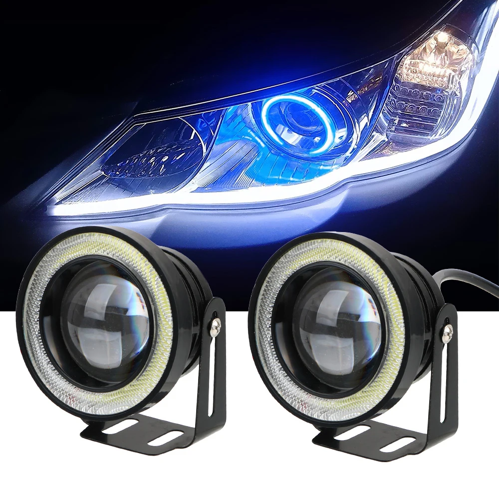 Автомобильные светодиодсветодиодный ходовые огни FORAUTO 2 шт./компл. COB DRL