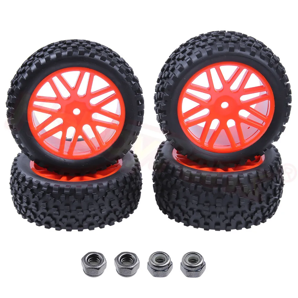 4 шт rc 110 багги колеса и шины 12 мм ш