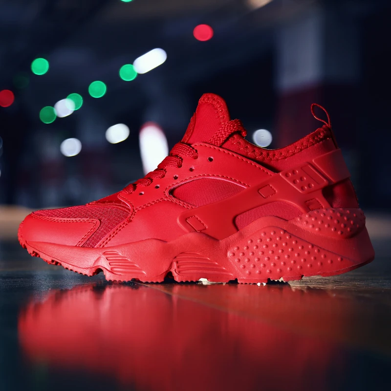 Hot Sale Light Running Shoes Men Sneakers Women Knit Mesh Breathable Non-slip Outdoor Jogging Casual Walking Men Sport Shoes