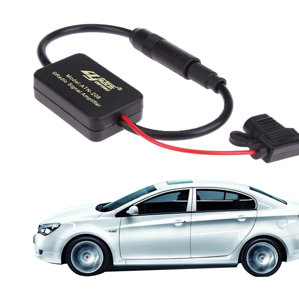 Универсальные автомобильные радиоантенны 12 В автомобильная FM антенна усилитель