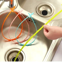 kitchen bathroom sink pipe drain cleaner pipeline hair cleaning removal shower toilet sewer clog long line plastic hook dropship