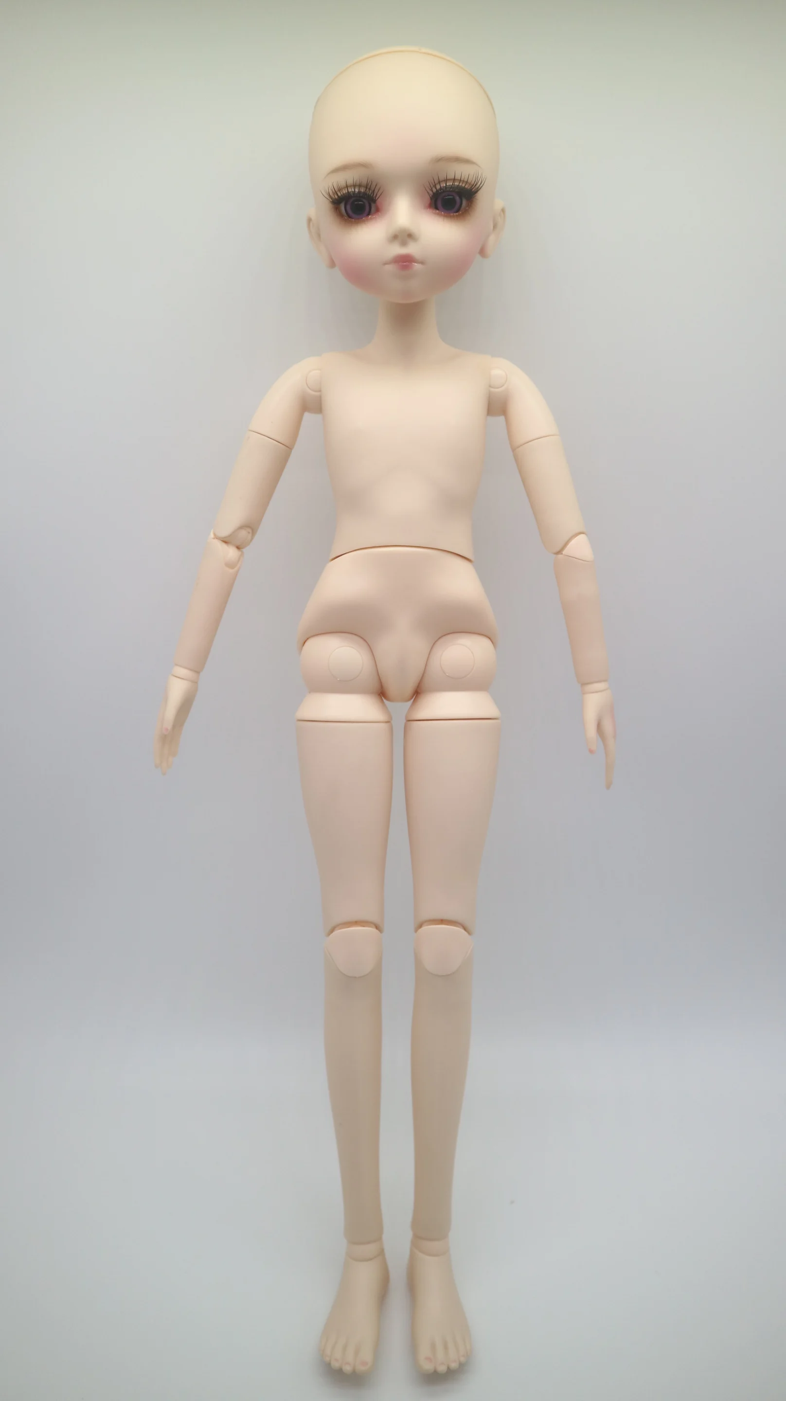 BJD кукла 45 см Пластик совместный подвижный кукла с make up окружность головы 22 см, 18 совместных BJD кукла