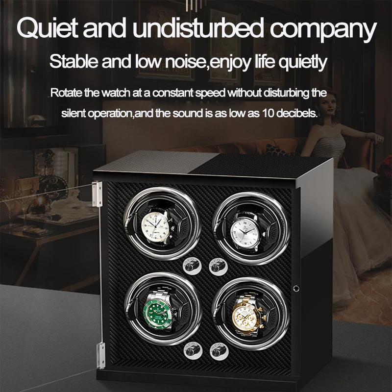 Автоматические деревянные часы Winder Box аксессуары дисплей механические