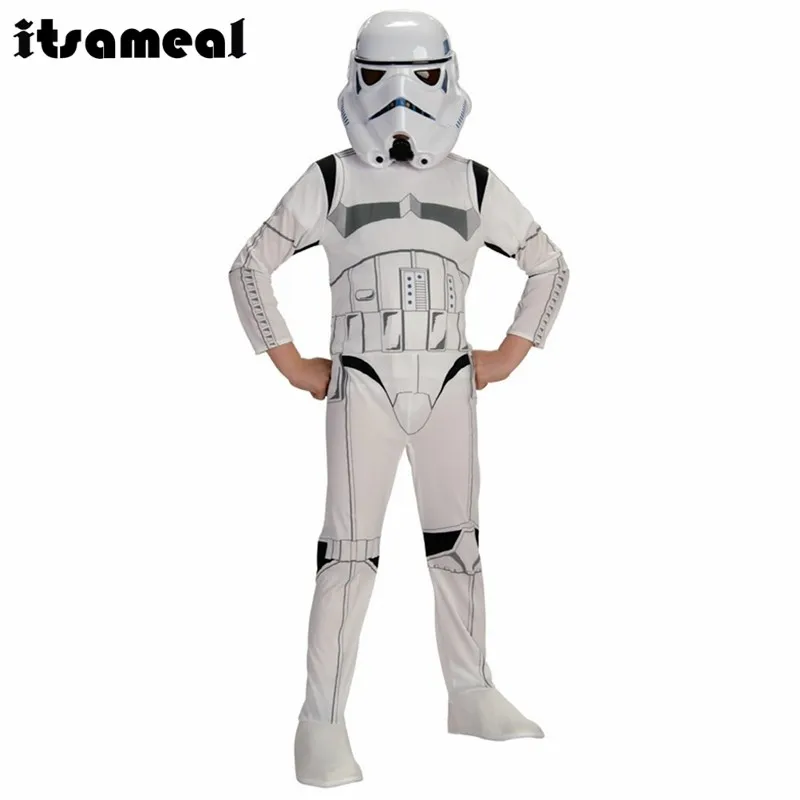 1 х Белый солдатик штурмовик солдатики спецназа косплевечерние вечеринка костюм