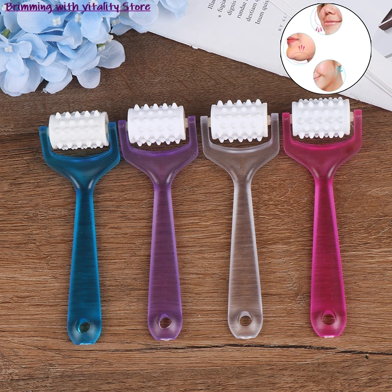 

4 Colors Finger Roller Massager Roller Face-lift Massager Face Shaper Relaxation Mini Finger Massager Bueaty Body Slimmer Tool