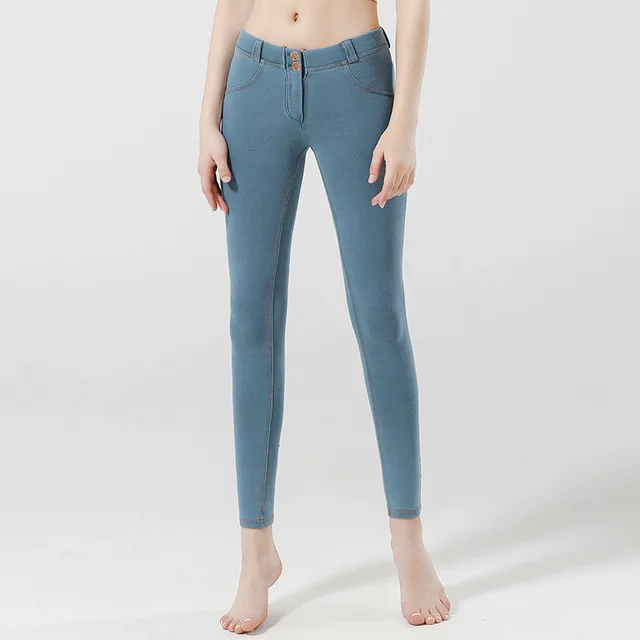 

Low Waist Push Up Jeans Women Streetwear Skinny Pencil Pants Femme Fashion Super Stretch Slim Soft Legging Denim Pants Mujer