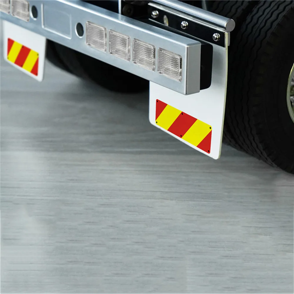 Пара задних грязезащитных пластин для 1:14 Tamiya King GL RC грузовик Трактор модель