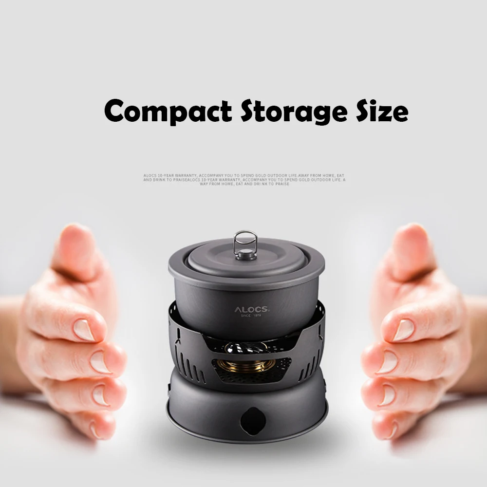 ALOCS CW-C05 Открытый Кемпинг Портативный Кухонные принадлежности Набор Пеший Туризм