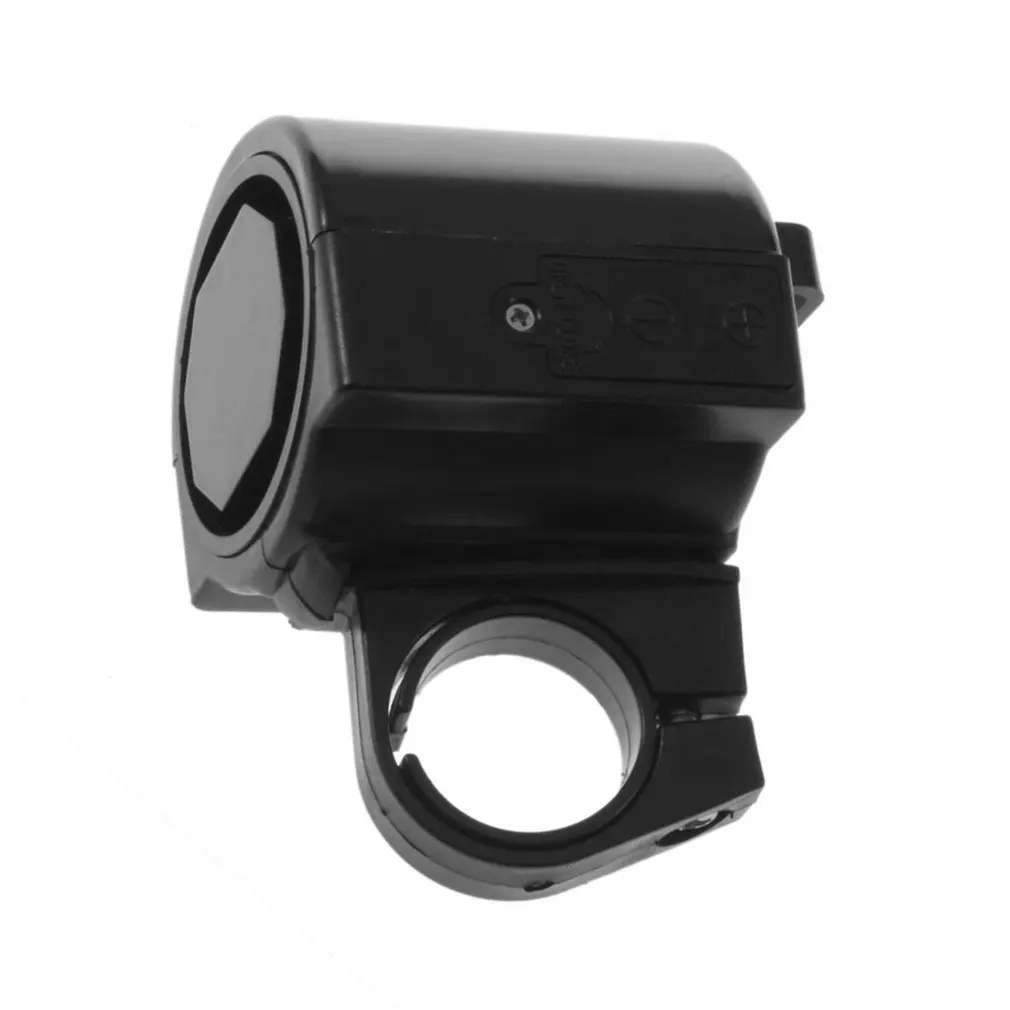 

Newest Electronic Bicycle Bike Cycling Alarm Loud Bell Horn Powered By 2x AAA Battery black color