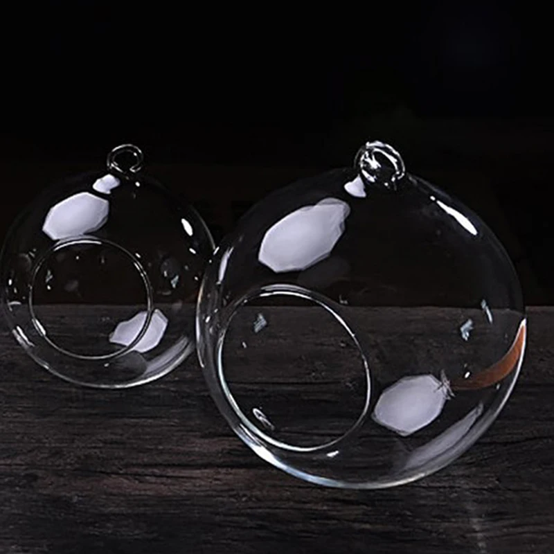 Подвесная стеклянная ваза для цветов бутылка гидропоника Террариум контейнер