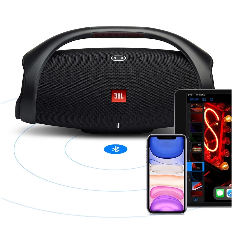 

JBL Boombox 2 Portable Bluetooth Wireless Outdoor Speaker IPX7 Waterproof Loudspeaker Deep Bass Music Box