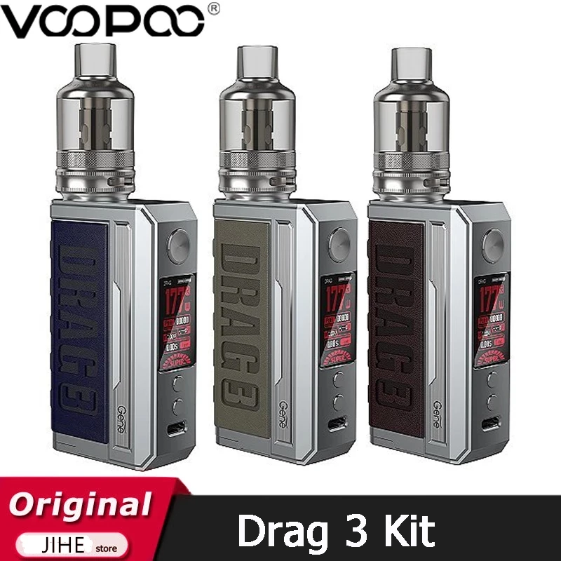 Original Voopoo DRAG 3 Kit 177W Box MOD | Электроника