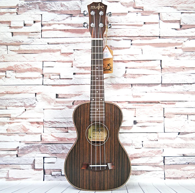 ukulele konzert tenor akustische elektrische gewöhnlichen 23 26 zoll gitarre palisander 4 strings ukulele guitarra handwerk plug in uke free glob
