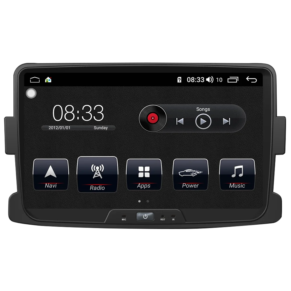 Автомобильный мультимедийный плеер 1 Din Android 8 DVD для Renault Duster/Sandero/Logan дюймов 4G/32G/64G