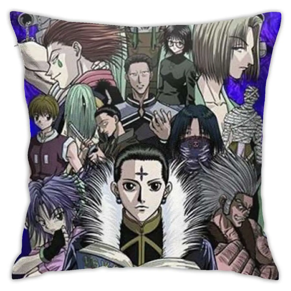 Чехол для подушки косплея 45x45 Хлопковый чехол в стиле аниме белая наволочка