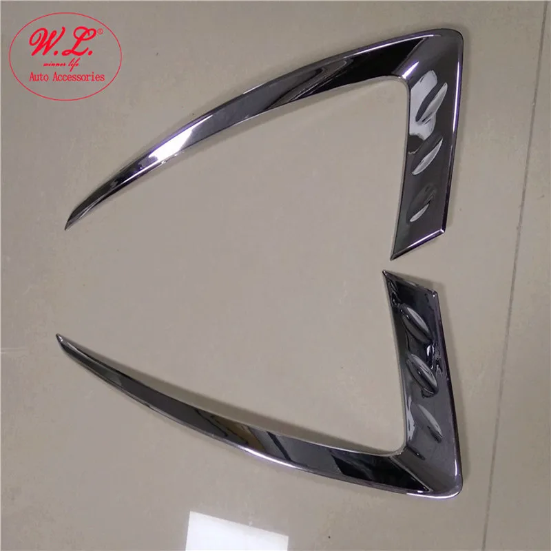 Автомобильный Стайлинг головсветильник свет для бровей и омывателя рамка