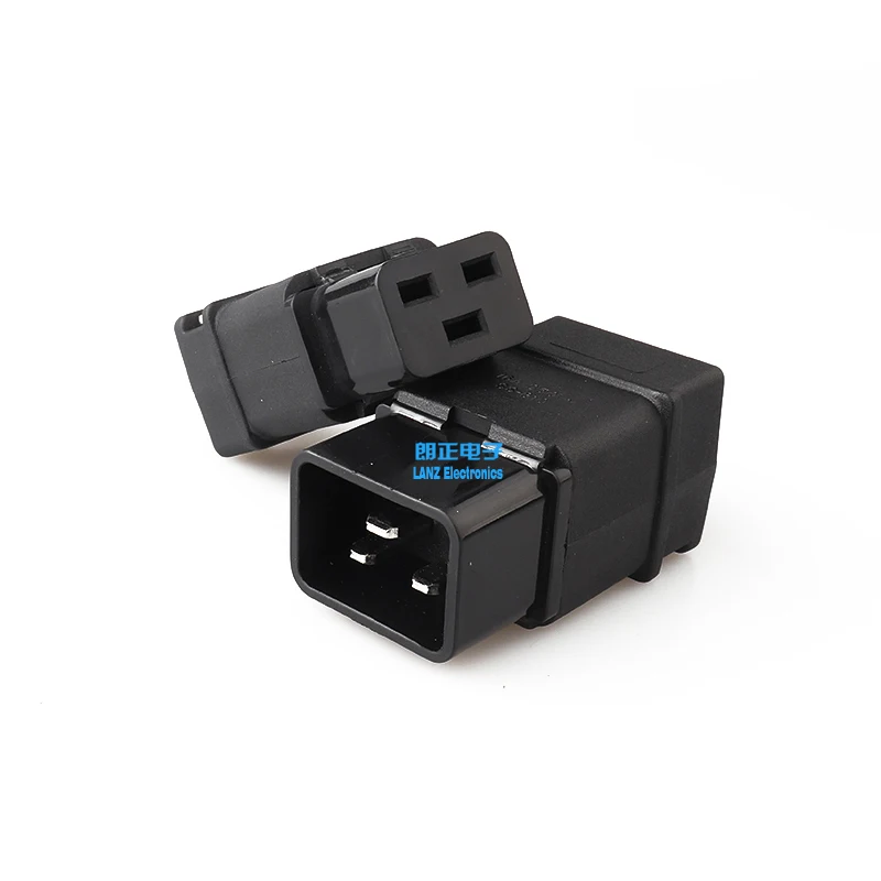 LZ-20-T1/T2 Горячая распродажа! 16A 250V черный IEC C19 C20 с разъемом «папа» Rewireable DIY Мощность 3-контактный разъем