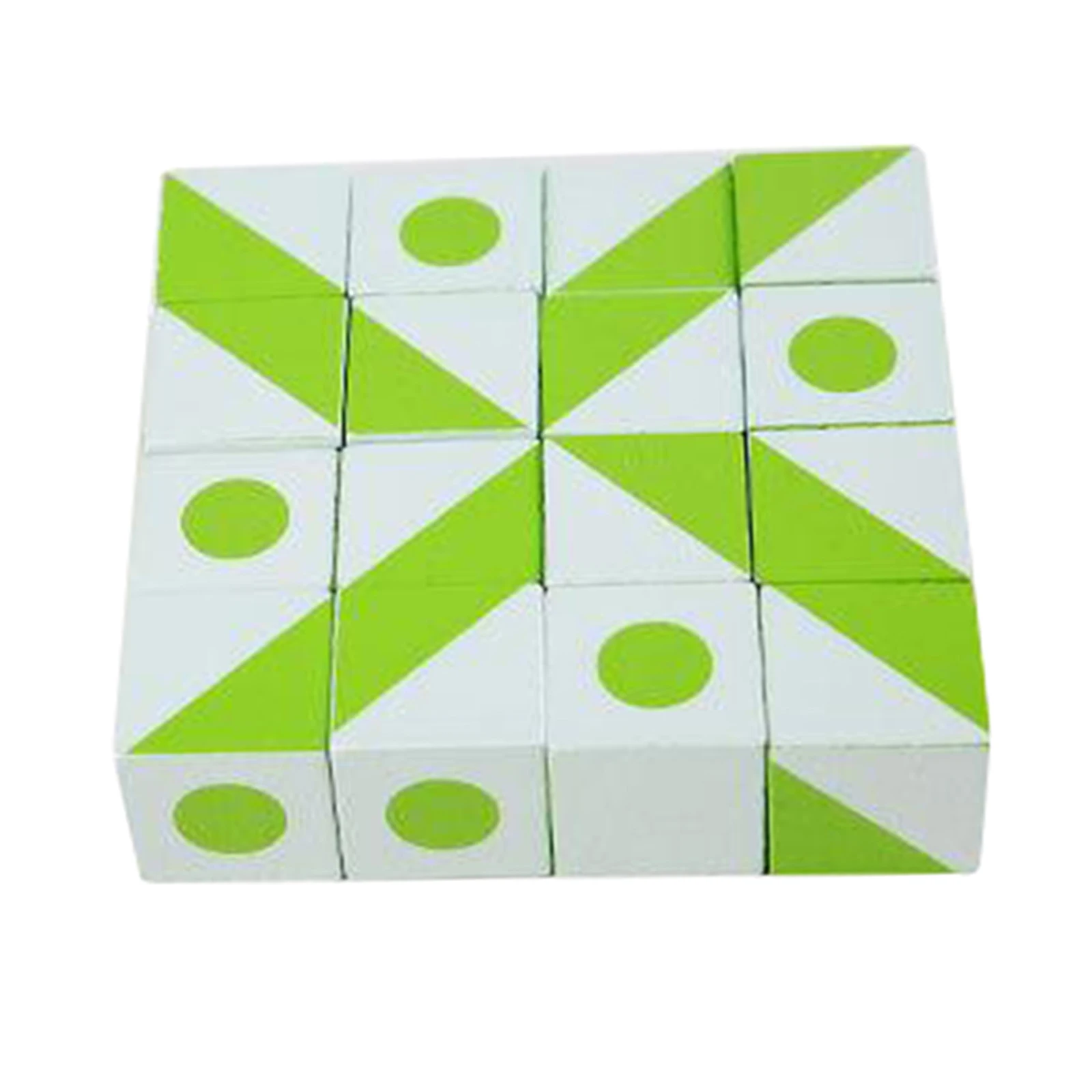 

3D Montessori Geometry Puzzles Building Block Logical Thinking Training Wooden Children's Early Education Toy