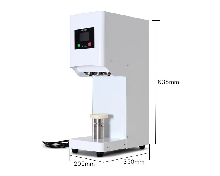 Полный автоматический для банок запайки 55 мм напитков бутылка вакуумный