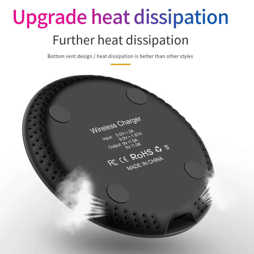 Универсальные Qi беспроводные зарядные устройства приемник комплект для iPhone X/8