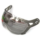 Мотоциклетный шлем GXT 288 в стиле ретро с изображением деревни, прозрачный серебристый мужской и женский шлем из искусственной кожи, козырек для шлемов GXT