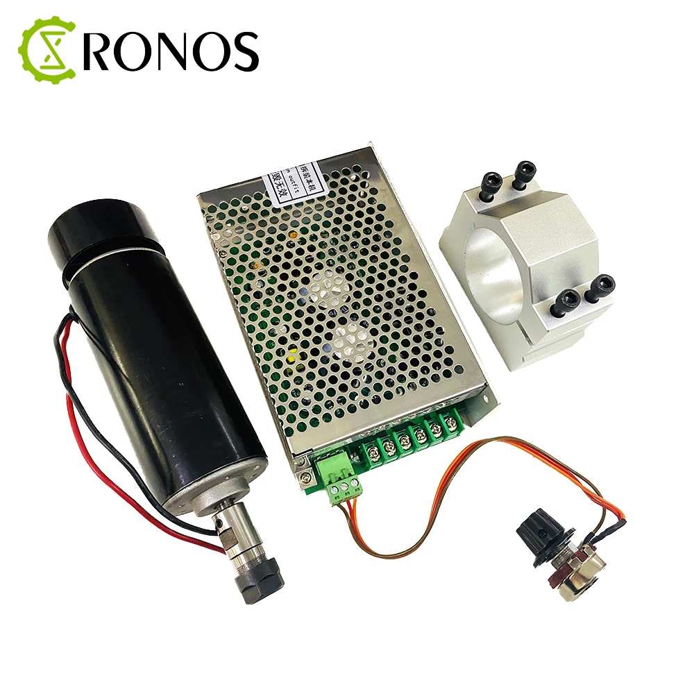 

Шпиндель с воздушным охлаждением ER11, зажимы 500 Вт, шпиндель с ЧПУ кВт + регулятор скорости блока питания