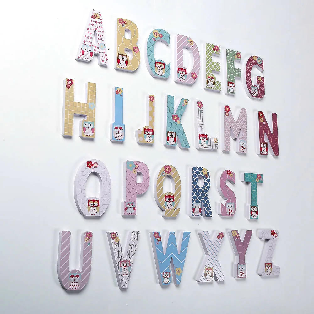 FUNLIFE DIY мультфильм 3D Детская фотография 26 огромных букв детская комната Детский