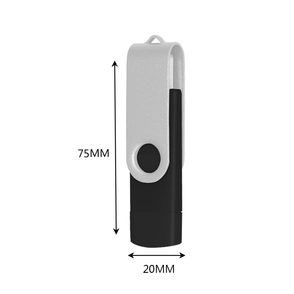 Цветной флэш накопитель 16 Гб 2 0 USB OTG Флешка 4 ГБ 8 металлический Usb 32 64 карта памяти