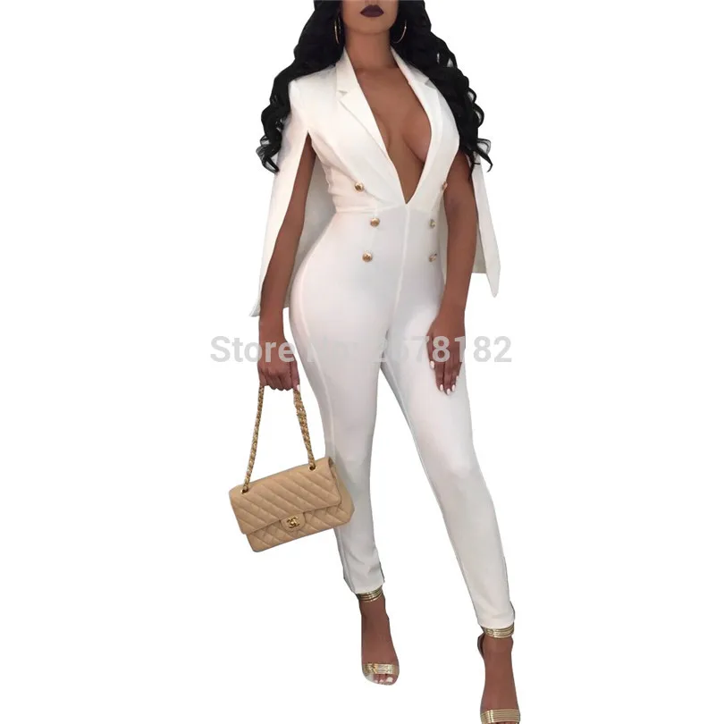 Plus size 3XL sexy v-neck club wear party jumpsuit 2018 Summer Fashion bodycon One Piece Sleeveless romper Women Elegant Overall | Женская