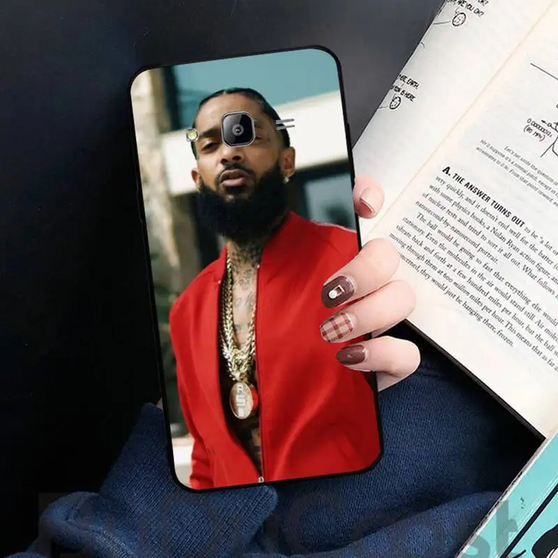 

Rapper Nipsey Hussle singer Phone Case For Samsung galaxy S 7 8 9 10 20 edge A 6 10 20 30 50 51 52 70 note plus