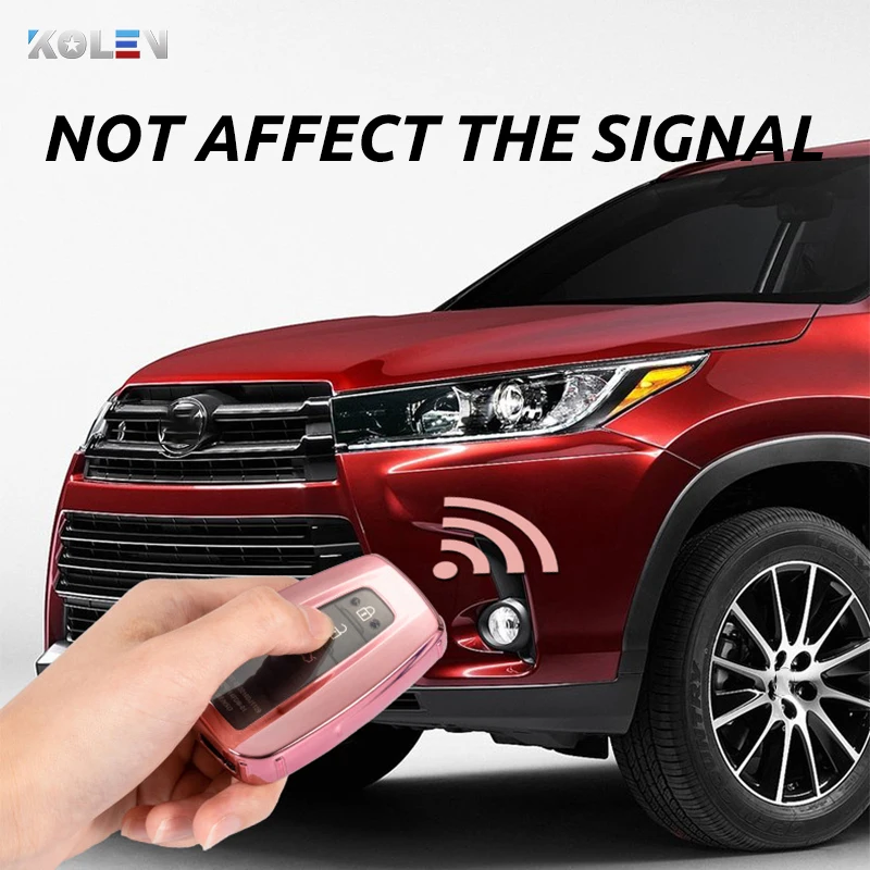 Мягкий ТПУ чехол для автомобильного ключа с дистанционным управлением полным