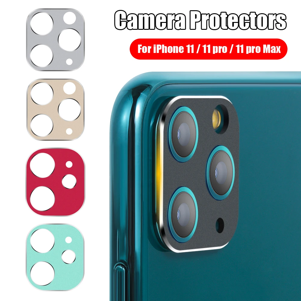 Защитная крышка объектива камеры металлическое кольцо для iPhone 11 Pro/11 защитная