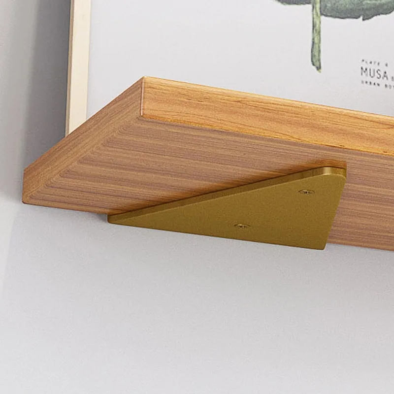 

2pcs Triangle Bracket Support Wall Shelves Right Angle Fixed Bearing Shelf Dining Table Bookshelf DIY Home Decoration Hardware