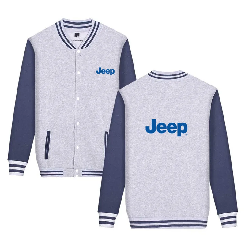 

Men's baseball uniform jacket jacket spring 2021 new JEEO car LOGO loose jacket jacket youth couple uniform jacket