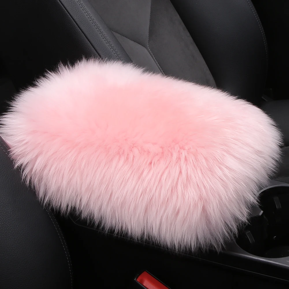 Накладка на подлокотник автомобиля накладки центральную консоль из пушистой