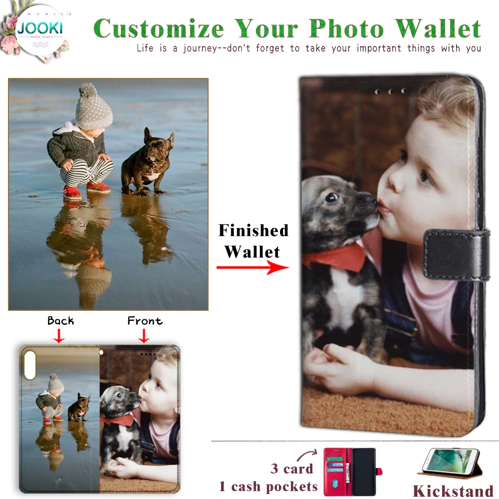 Для samsung Duos ручная работа под заказ печать фото телефон кожаный бумажник чехол