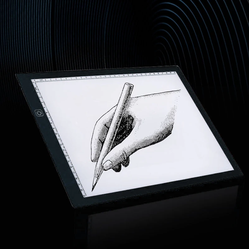 

A4 Digital ie Tablet for Drawing Pad Art Painting Graphic Copy Board Electronics Painting Table with netic